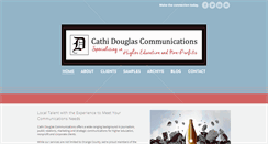 Desktop Screenshot of cathidouglas.com